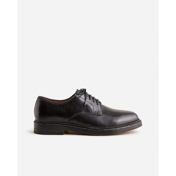 J. Crew Men\'s Italian Leather Upper Ludlow Derbys Boots Black Size 12 NWOB main image 4